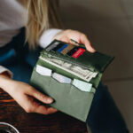 Green Women's Leather Wallet