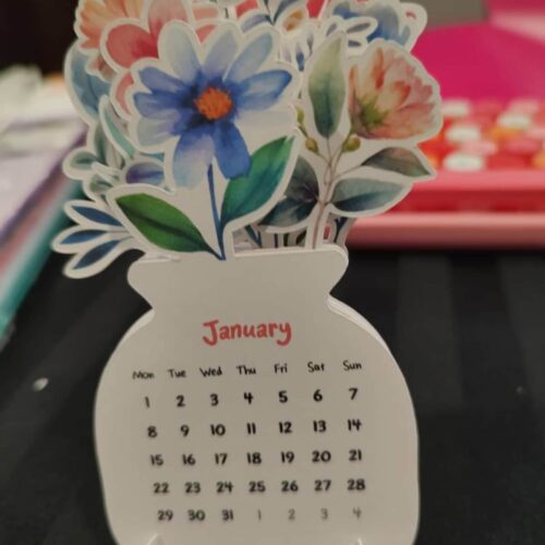 Blossom Days 2025 Desk Calendar photo review