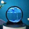 3D Moving Sand Art – Mesmerizing Flowing Sandscape in Glass Frame